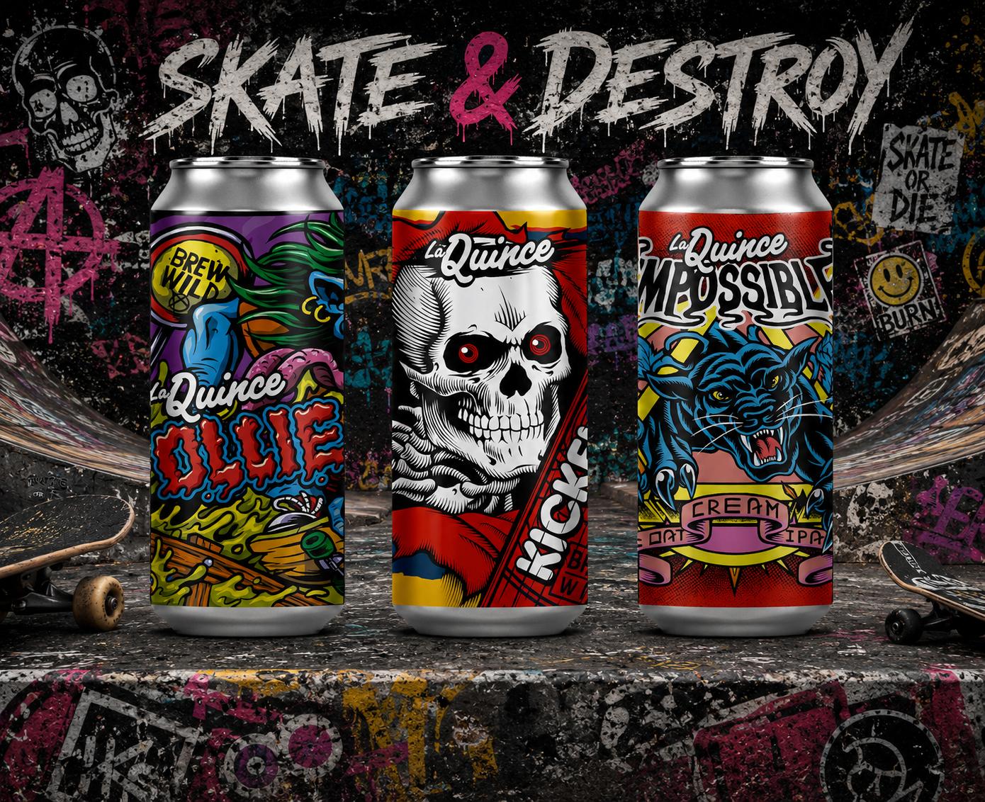 MOCK UP SERIE SKATE & DESTROY
